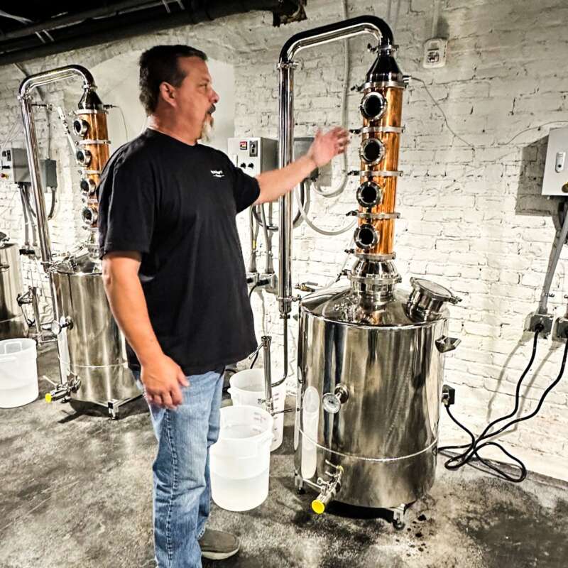 distillery tours and tastings downtown Greenville sc